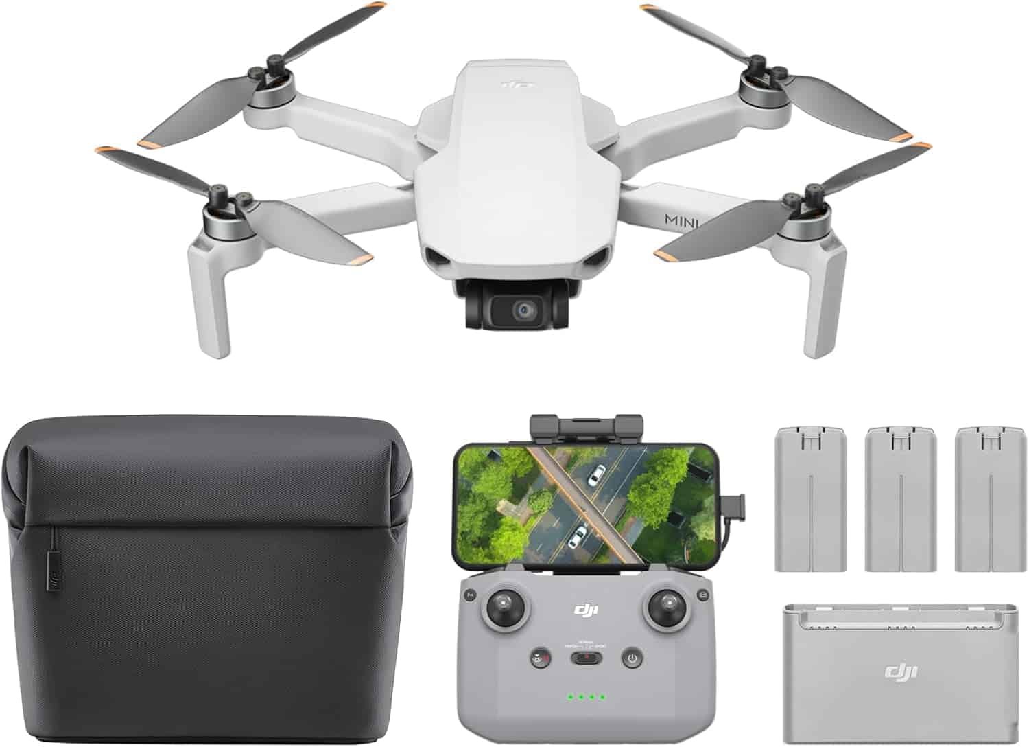 DJI Mini 4K, Drone with 4K UHD Camera for Adults, Under 249 g, 3-Axis Gimbal Stabilization, 10km Video Transmission, Auto Return, Wind Resistance, 1 Battery for 31-Min Max Flight Time | 4k/30fps Video, 3-Axis Gimbal, 4× Digital Zoom, O2 10 Km Transmission - Image 4