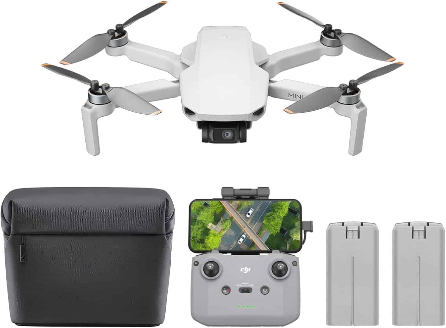 DJI Mini 4K, Drone with 4K UHD Camera for Adults, Under 249 g, 3-Axis Gimbal Stabilization, 10km Video Transmission, Auto Return, Wind Resistance, 1 Battery for 31-Min Max Flight Time | 4k/30fps Video, 3-Axis Gimbal, 4× Digital Zoom, O2 10 Km Transmission - Image 3