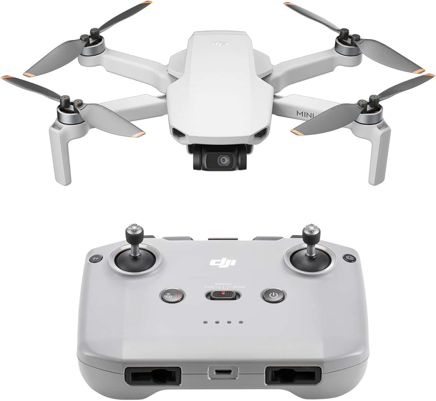 DJI Mini 4K, Drone with 4K UHD Camera for Adults, Under 249 g, 3-Axis Gimbal Stabilization, 10km Video Transmission, Auto Return, Wind Resistance, 1 Battery for 31-Min Max Flight Time | 4k/30fps Video, 3-Axis Gimbal, 4× Digital Zoom, O2 10 Km Transmission - Image 2