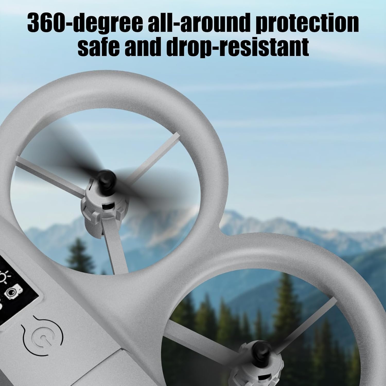 Drone with Camera 1080HD, Features One Key Takeoff/Landing, Altitude Hold, Headless Mode, 3D Flips, Trajectory Flight,3 Speed Modes, Easy to Fly for Beginners - Image 3
