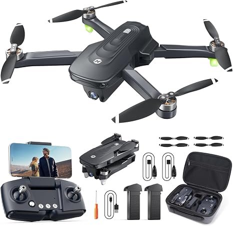 Holy Stone HS175D GPS Drone with 4K Camera for Adults, Under 249g, Foldable RC Quadcopter with Auto Return, 46 Mins Long Flight, Follow Me, Brushless Motor, Circle Fly, Waypoint Fly, Altitude Hold - Image 3